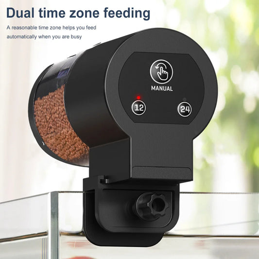 Automatic Intelligent Fish Tank Feeder Large Capacity