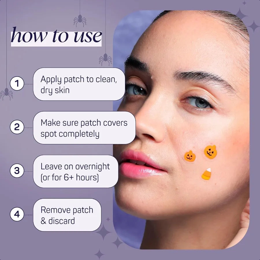 Korean Hydrocolloid Pimple Patches Face Glow Stickers