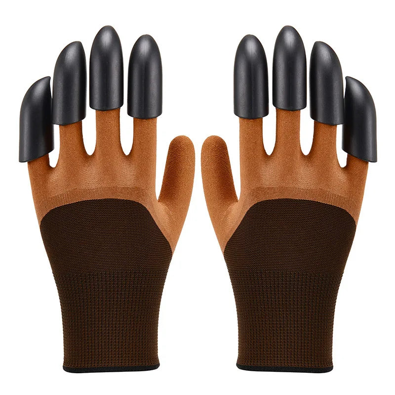 Gardening Work Gloves With Claws Unisex for Digging Planting
