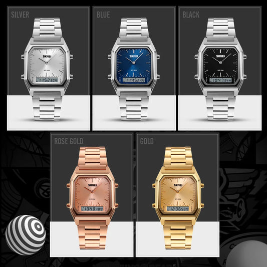 Skmei Digital Watch Dual Time Waterproof Chronograph Unisex