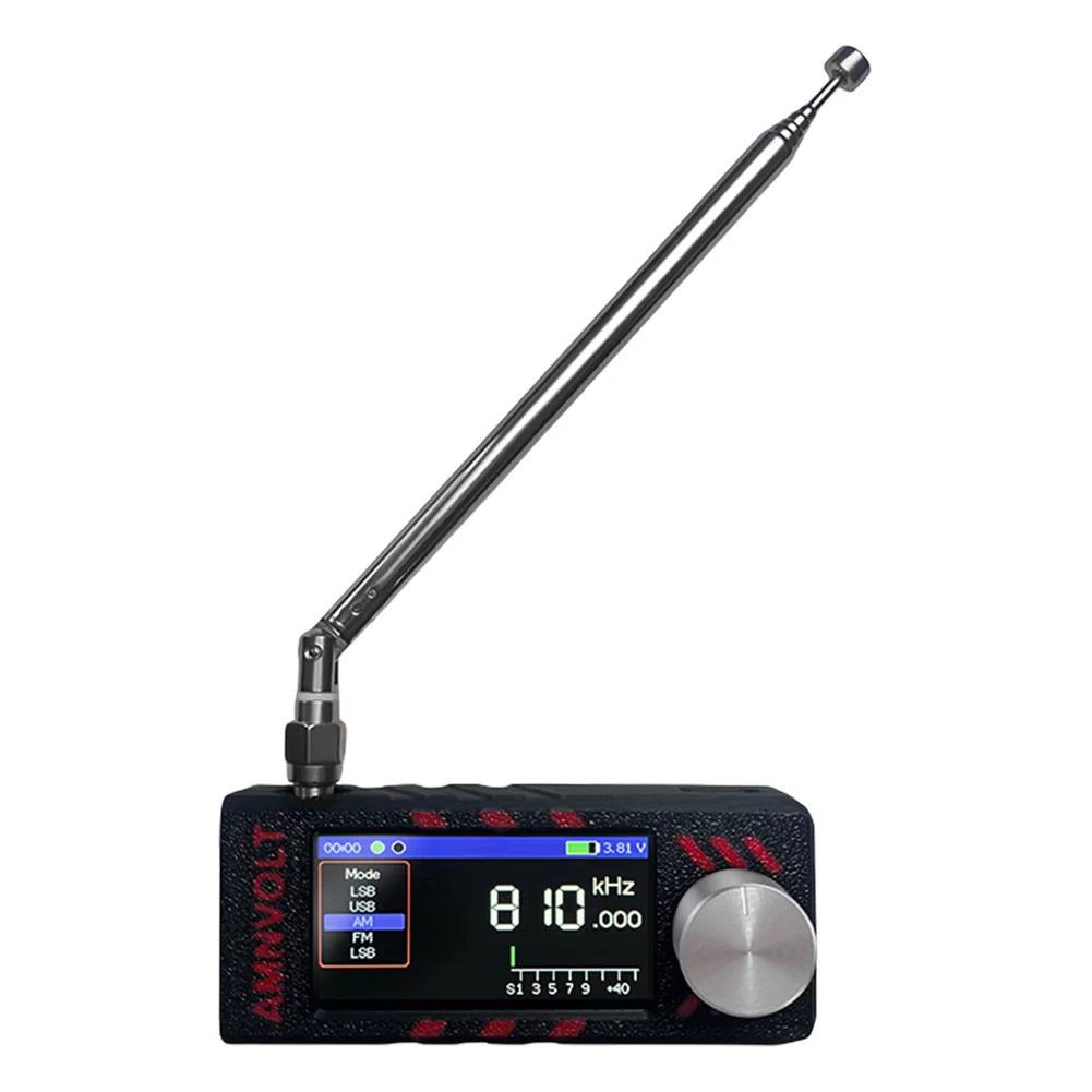 ATS MINI PRO 1.9 Inch SI4732 Pocket Mini Radio 0.5-108mhz LSB USB AM FM Radios HF SW MW VHF All Band Radio Receiver With Antenna