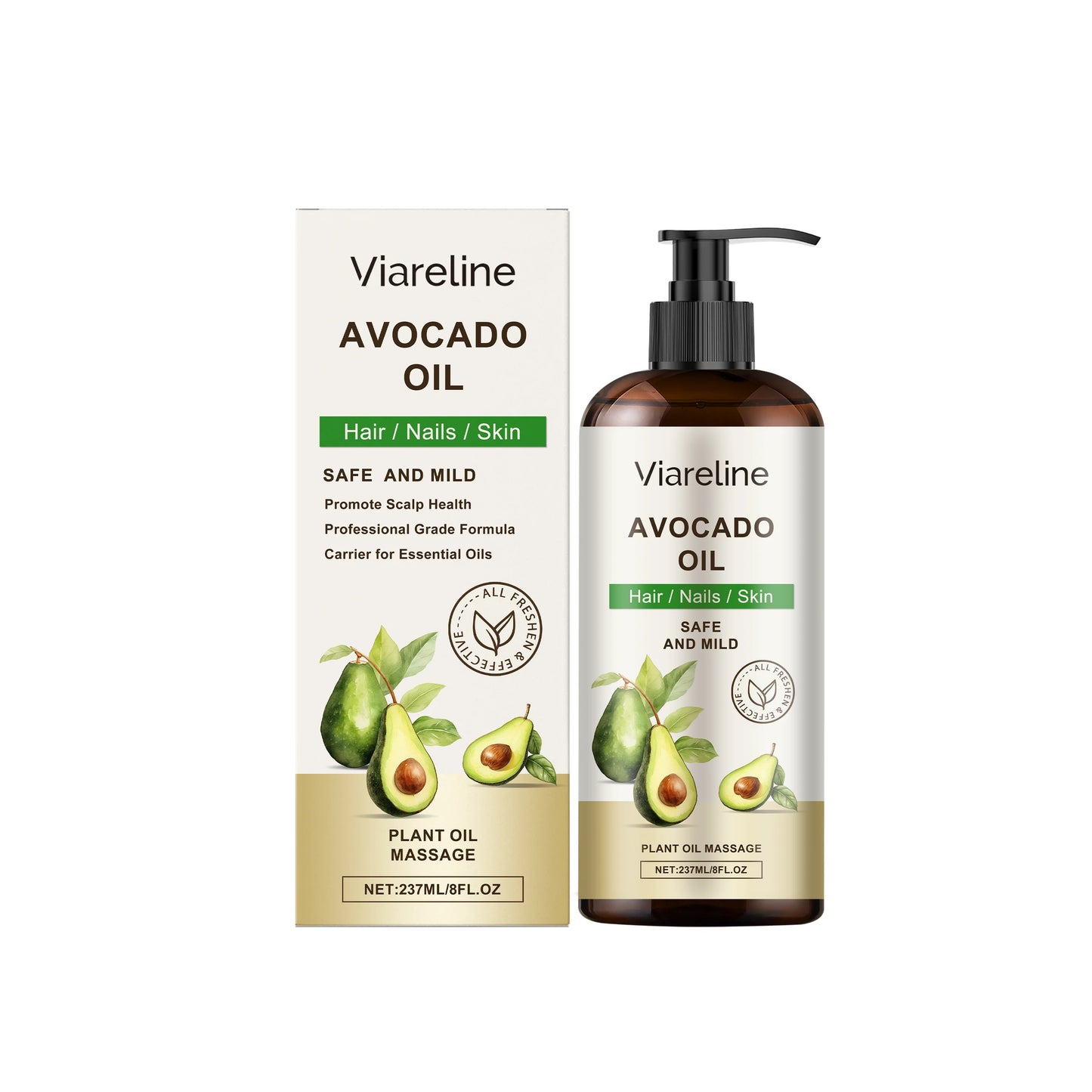 Avocado Body Care Oil Daily Nourishing Hair Skin Moisturize Promote Scalp Health Reduce Skin Dryness Multi Function Essence Oil