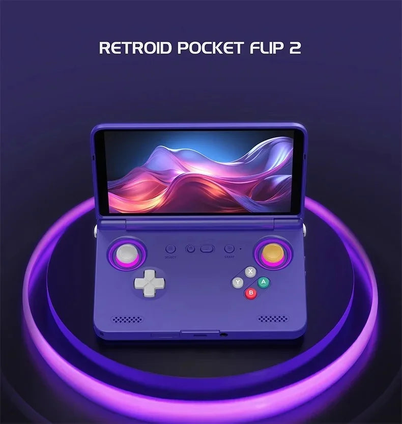 Retroid Pocket Flip2 Android13 Five Point Five Inch AMOLED