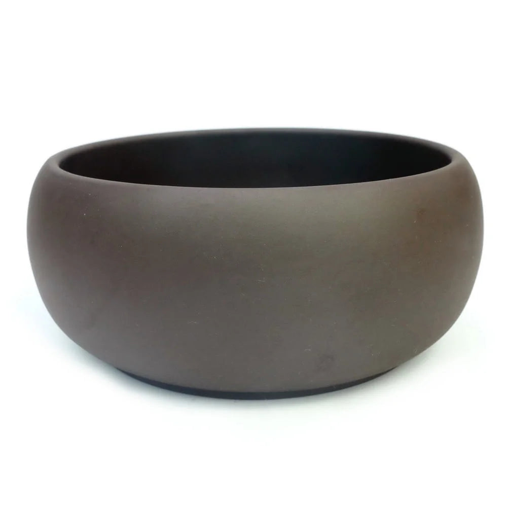 Unglazed Round Ceramic Planter Pot For Succulents Indoors