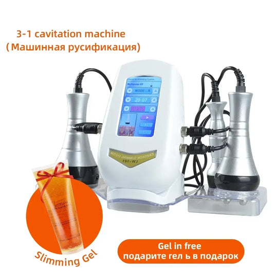 Miss Queeny 3-in-1 Vacuum 40K Slimming Cavitation Machine Skin Tightening and Anti Wrinkle Equipment