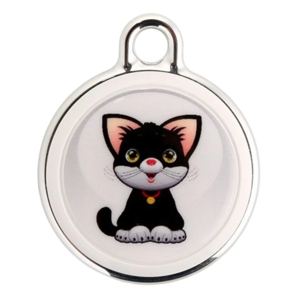 Pet Anti-Lost GPS Tracker Bluetooth Compatible Waterproof Smart Activity Tracker for Dogs Cats Kids Pets Keychain Wallet and Luggage