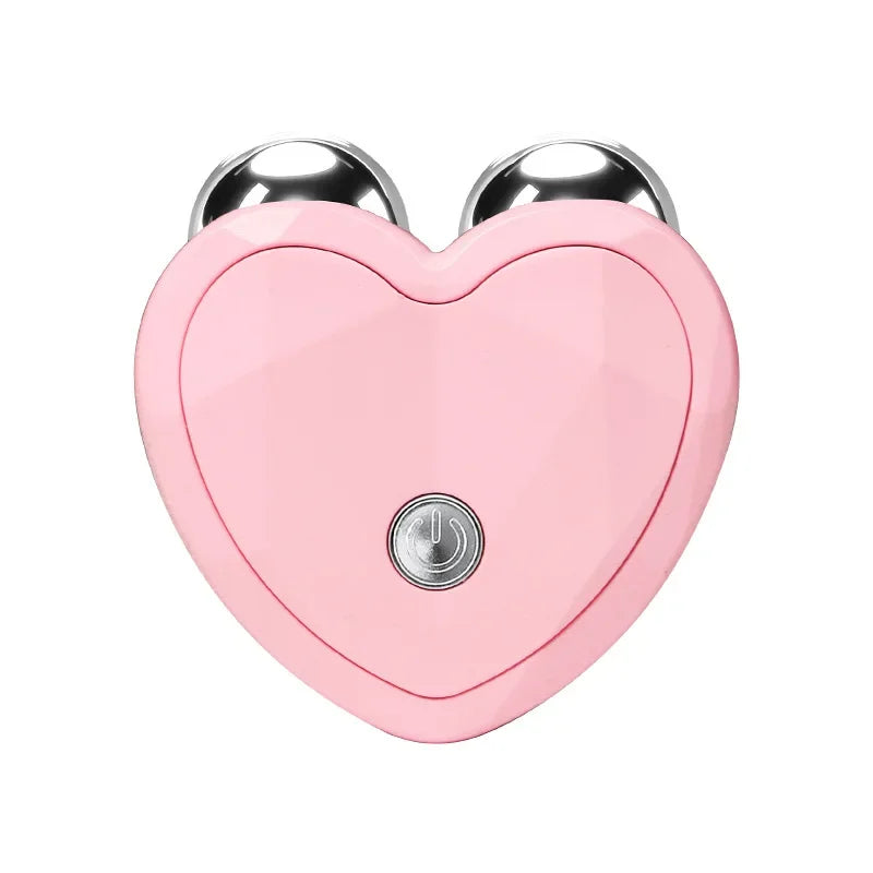 Microcurrent Face Lifting Massager Roller Tightening Rejuvenation Beauty Anti-Wrinkle Delicate Contour Lifting Firming Skin Care