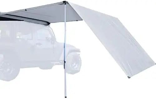 Vehicle Overlanding Awning with 3pcs Side Wall Windbreaks, Portable Car Awning Extension Shades Camper Shelter Camping8.2x9.8ft