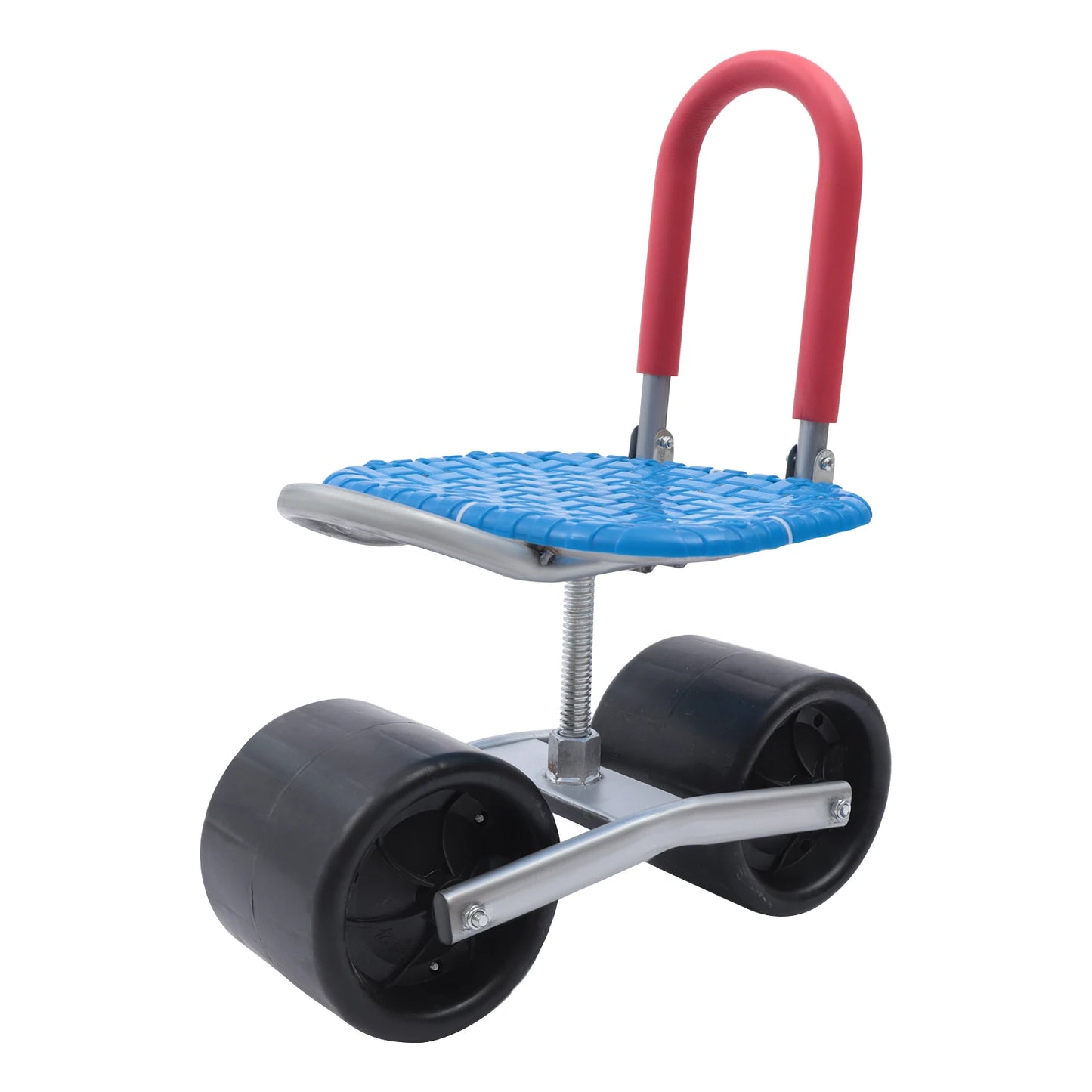 Garden Cart Rolling Stool – Rolling Garden Scooter Garden Cart Seat Wheels 360 Swivel Seat Garden Stool