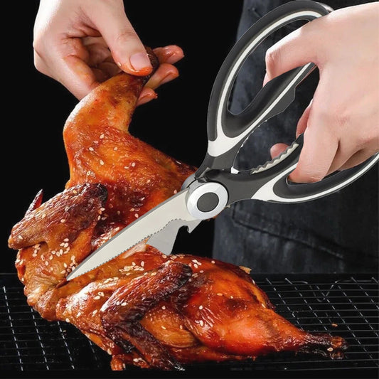 Stainless Steel Kitchen Scissors Multi Purpose Shears Meat
