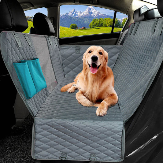PETRAVEL Dog Car Seat Cover Waterproof Hammock Protector for Safe Travel