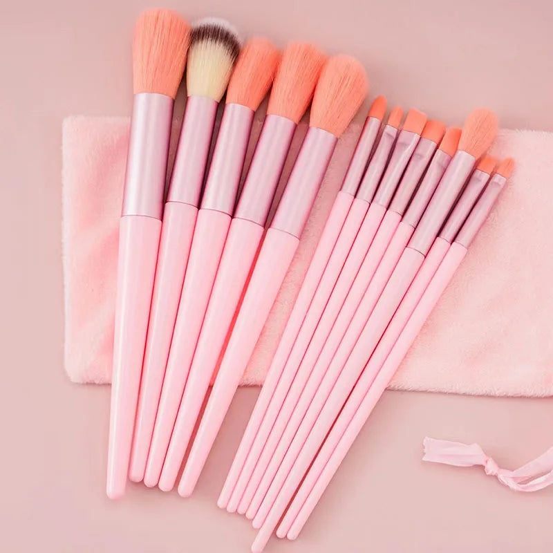 13Pcs Makeup Brushes Set Professional Soft Fluffy Eyeshadow