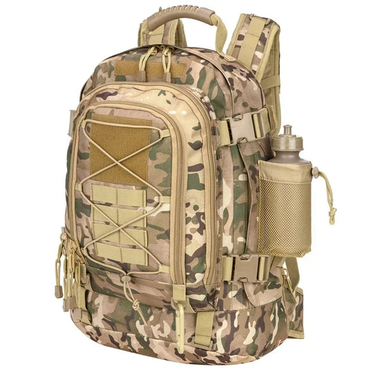 LQARMY 60L Military Tactical Backpack Army Molle Assault Rucksack Outdoor Travel Hiking Rucksacks Camping Hunting Mochila Hombre