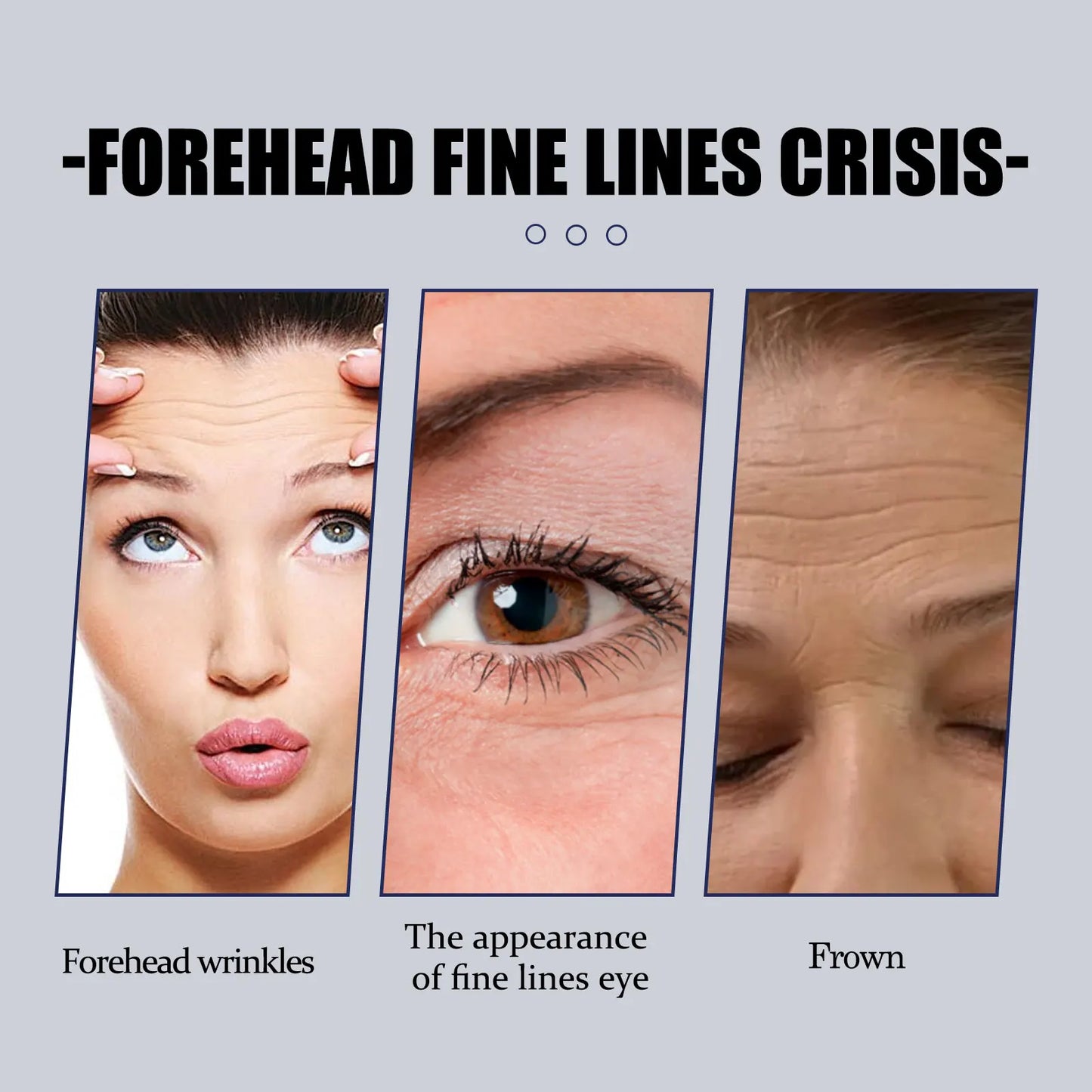24k Gold Eye Mask Lifting Forehead Line Removal Eye Bag Firming Anti Aging Frown Treatment Smoothing Anti Wrinkle Forehead Patch
