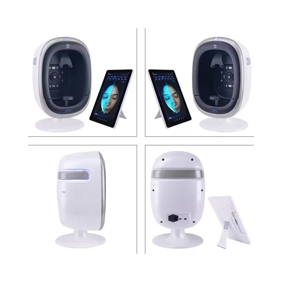 AISIA Q1 3D AI Gezichtshuid Analyzer Detectie Van Huidproblemen Diagnose Professionele Analyse met 8 Spectrum Beauty Salon Appar