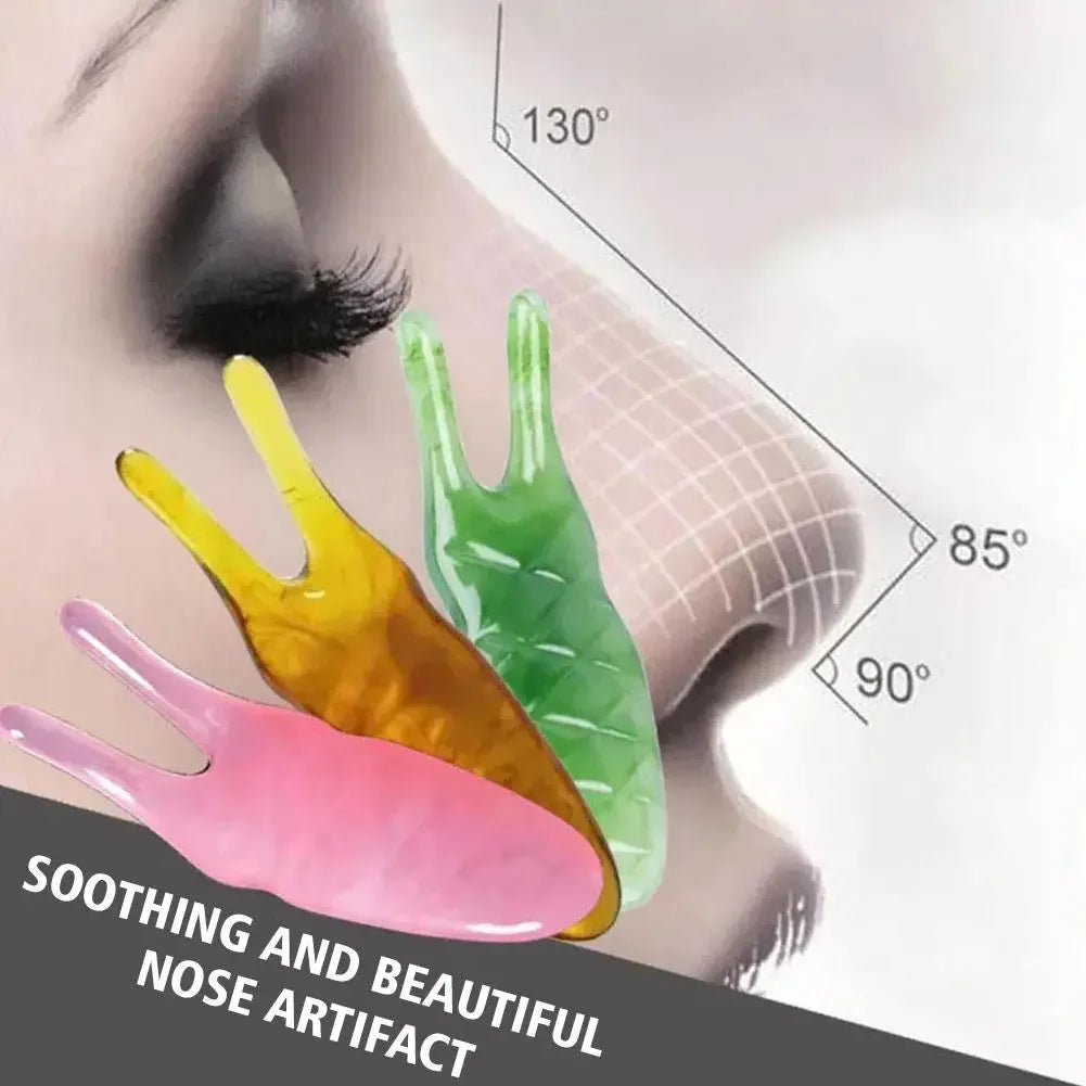 Natural Resin Gua Sha Gouache Scraper Massager for Face Eye Facial Nose Lifting Skin Care Beauty SPA Care Tools