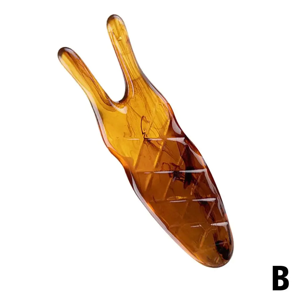 Natural Resin Gua Sha Gouache Scraper Massager for Face Eye Facial Nose Lifting Skin Care Beauty SPA Care Tools