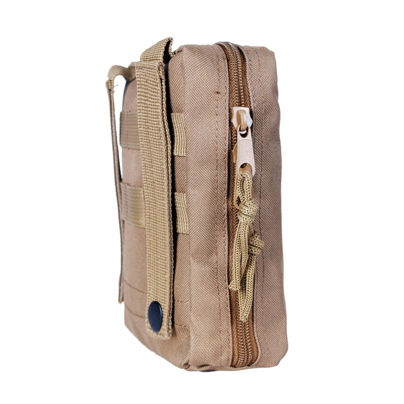 Utility 22CM Large Size Tactical Waist Bag Molle First Aid Bag Belt EDC Medical Pouch Emergency Training Bag Hunting Accessories