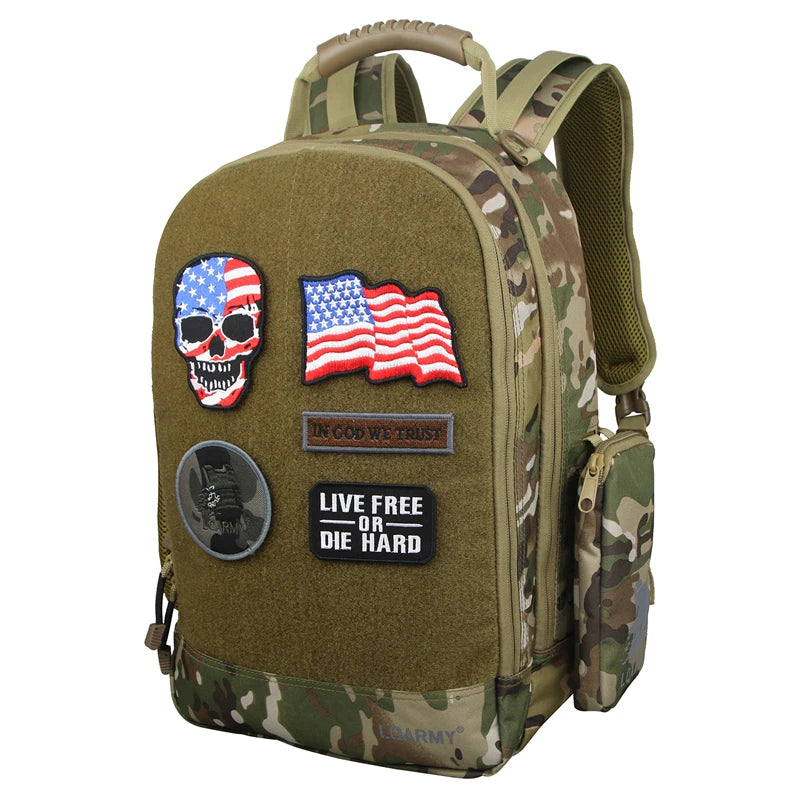 35L Outdoor Tactical Backpack Military Rucksacks Men Waterproof Multi-function Laptop Bag
