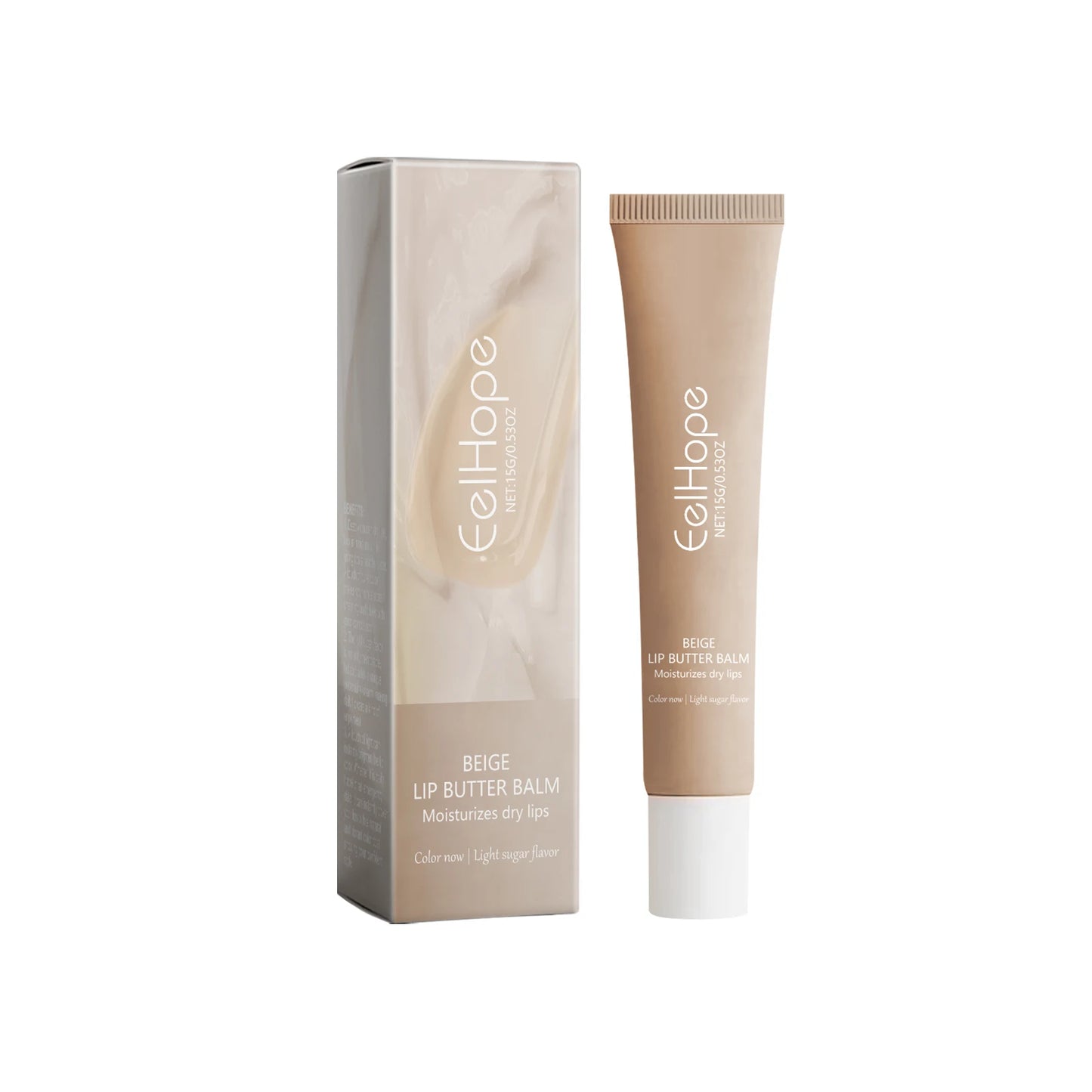 Moisturizing Beige Lip Balm Reduces Lip Lines Long Lasting Rejuvenates Lips Non-stick Cup Female Makeup Tools & Accessories