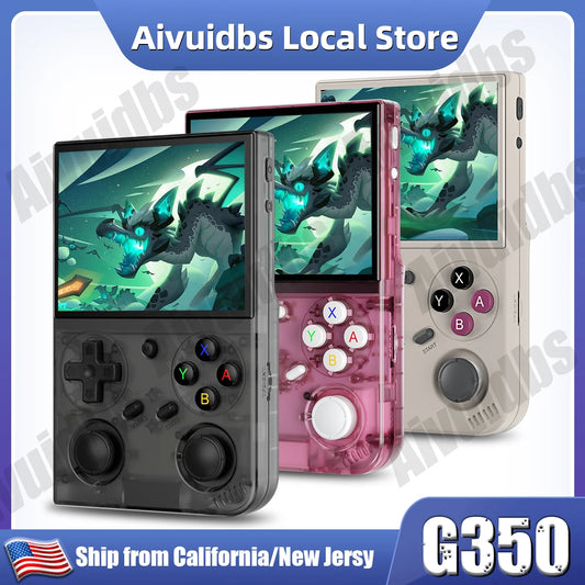 Batlexp G350 Handheld Game Console 3.5 Inch IPS Retro