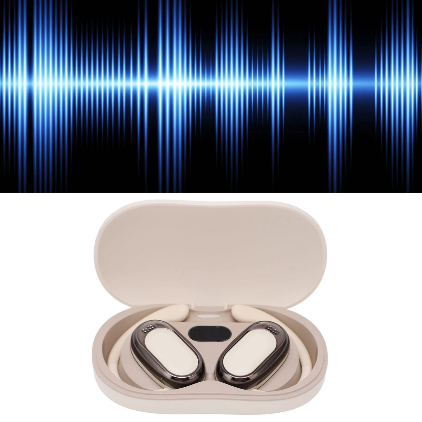 Language Translator Earbuds Music Playing Bluetooth 5.4 Wireless Earbuds Real Time 144 Languages with Charging Case for Travel