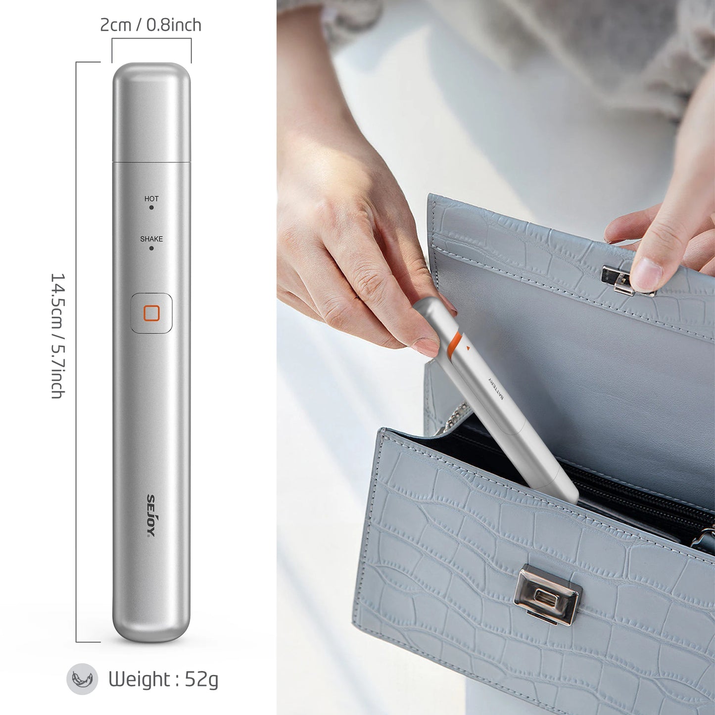 Sejoy I2 Eye Face Massager Portable Vibration Heated Eye Care Anti Wrinkle Skin Care Tool