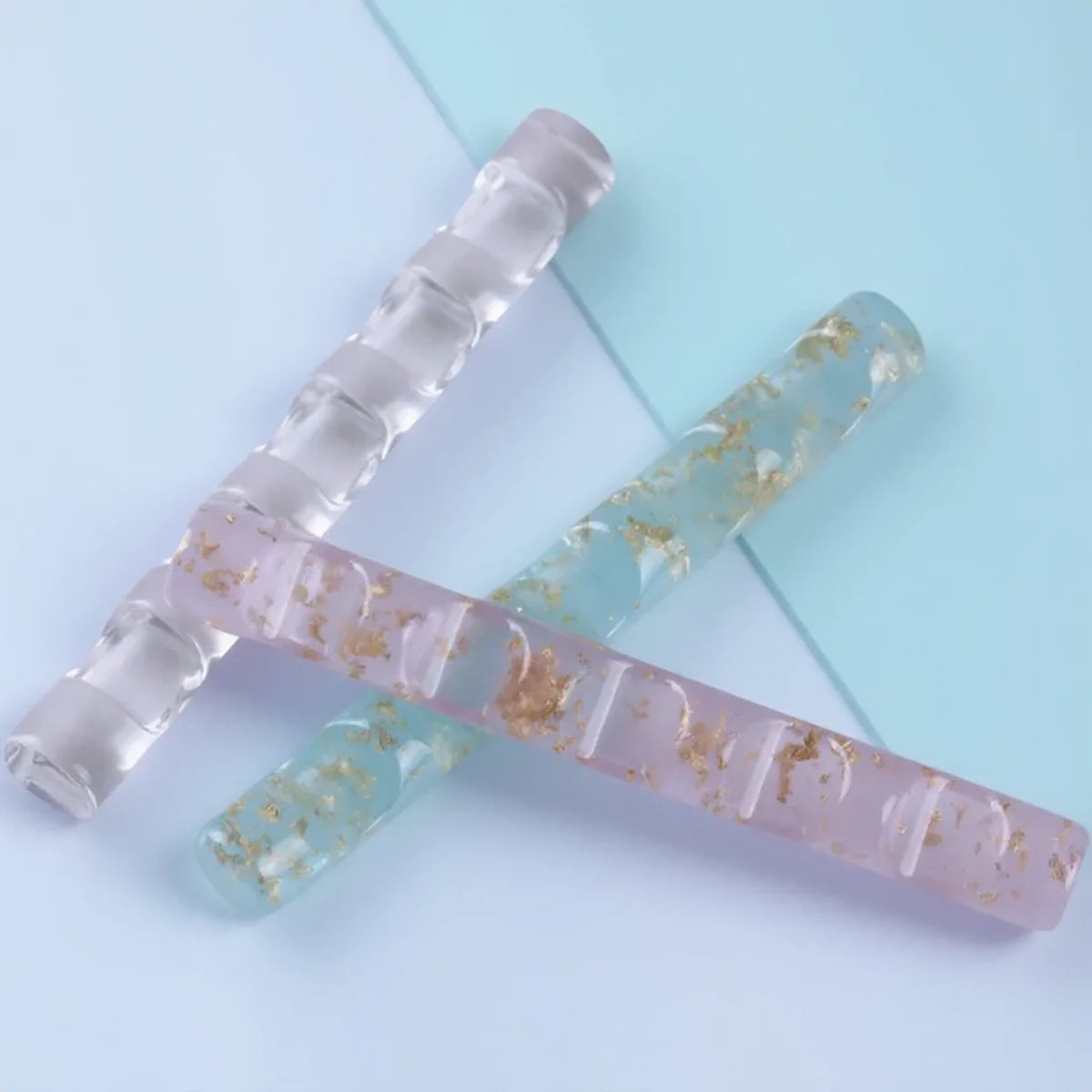 New Acrylic Transparent Nail Brush Holder Painting Pen Holder UV Gel Brush Display Stand Makeup Organizer