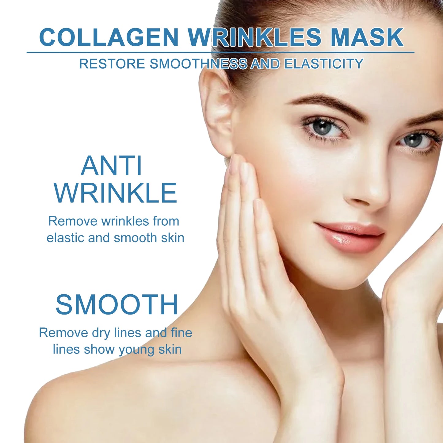 Collagen Mask Shrinks Pores Deep Moisturizing Overnight Mask Moisturizing Refreshing Brightening Facial Skin Care