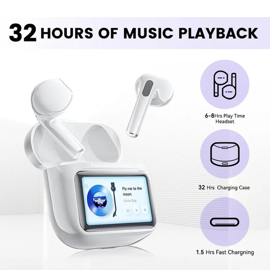 Noise Cancelling Earbuds Touch Control Earbuds Wireless Bluetooth Earbuds   Earphones Wireless Bluetooth Earbuds