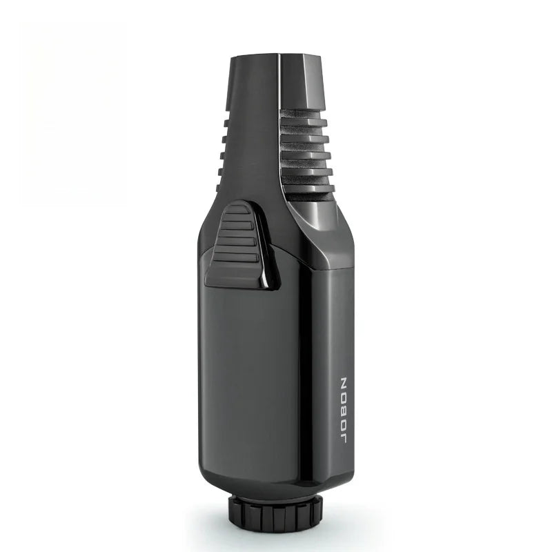 JOBON Outdoor Windproof Butane Gas Lighter Turbine Torch Blue Flame Spray Metal Cycle Use BBQ Cooking Jewelry Ignition Gun