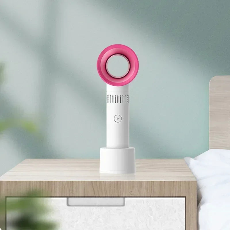 USB Charging Eyelashes Dryer Bladeless Fan Makeup Tools