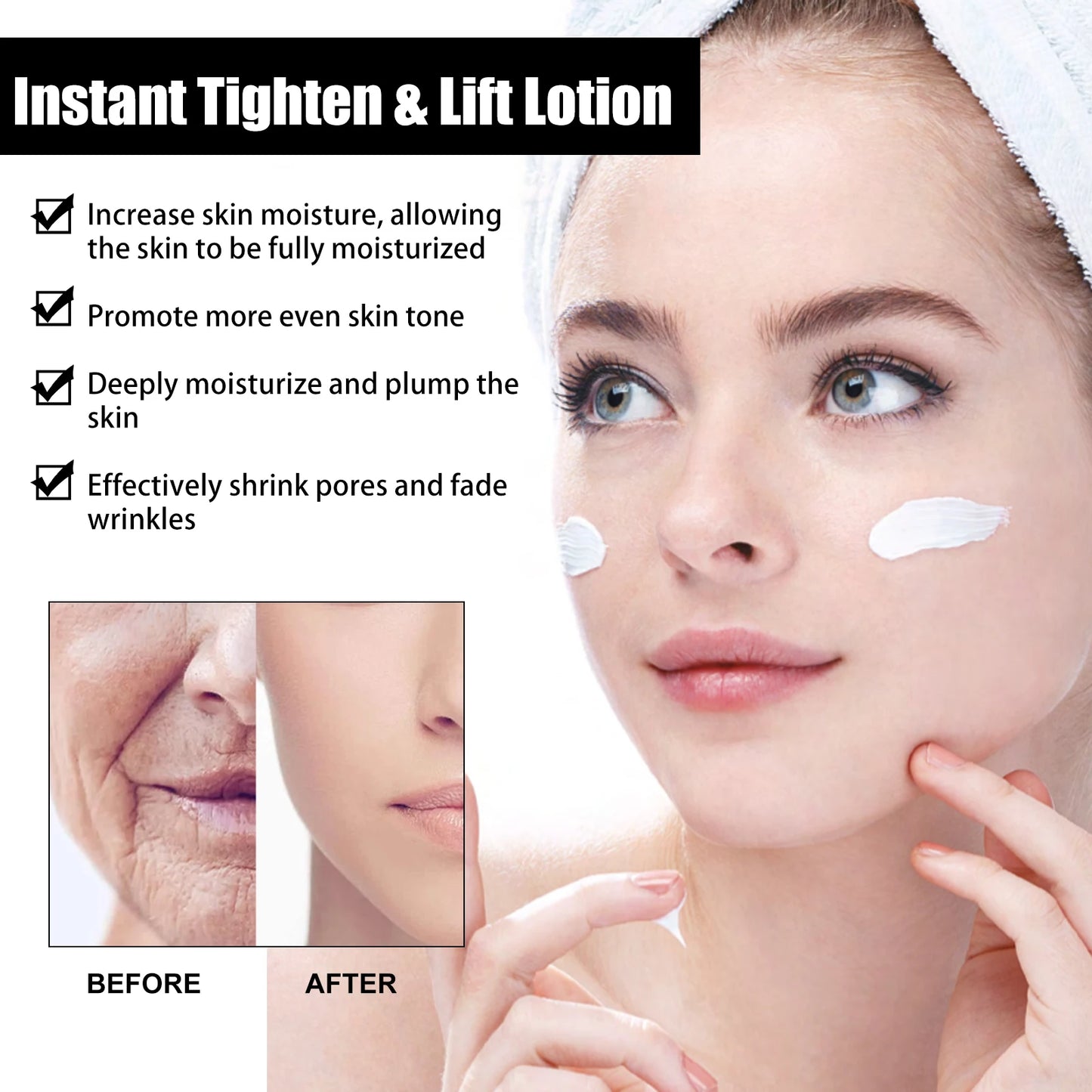 Skin-lifting Glycerin Lotion Contains Vitamin C To Reduce Wrinkles Moisturize The Skin and Shrink Pores Facial Skin Care Product