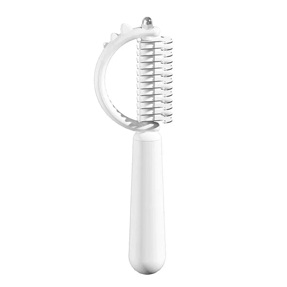 New Hair Removal Comb for Dogs Cat Detangler Fur Trimming Dematting Brush Grooming Tool for Matted Long Hair Curly Pet