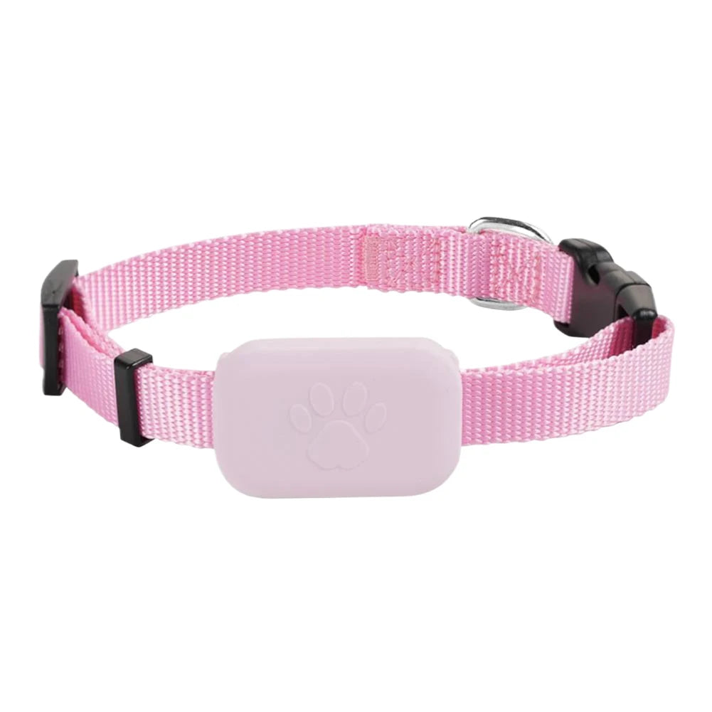 Pet GPS Tracker with Adjustable Collar Dog Tracker Smart Pet Locator for Cats and Dogs