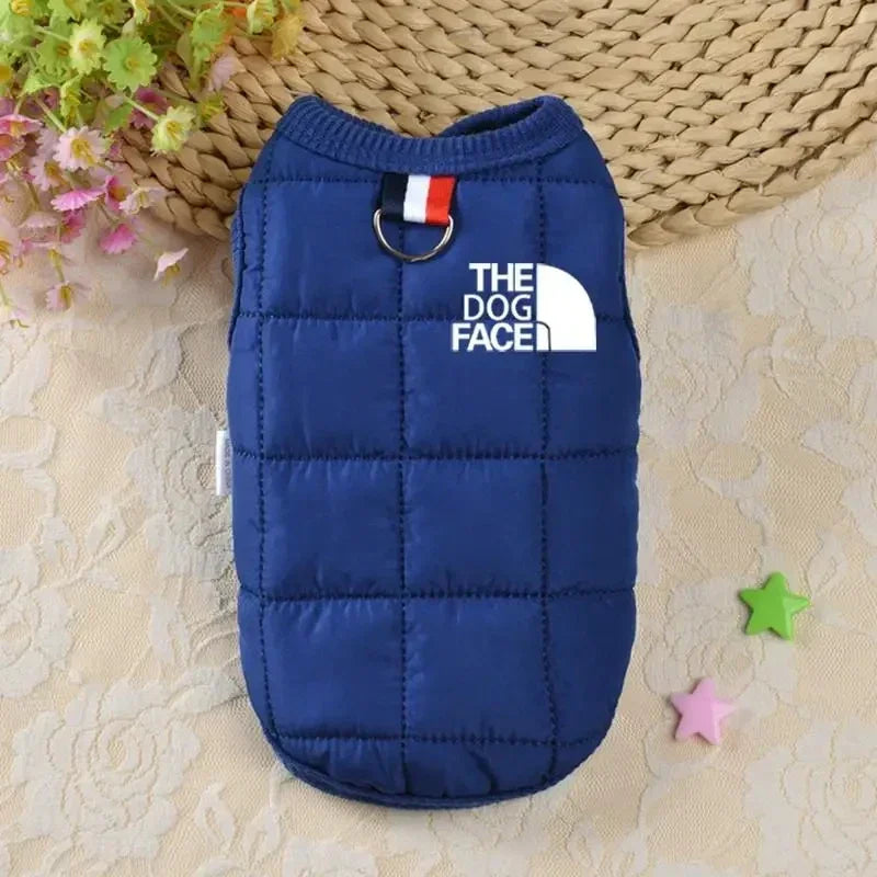 Double Sided Dog Coat Winter Warm Pet Dog Clothes For Small Medium Dogs Vest Chihuahua Clothing Soft Puppy Costumes