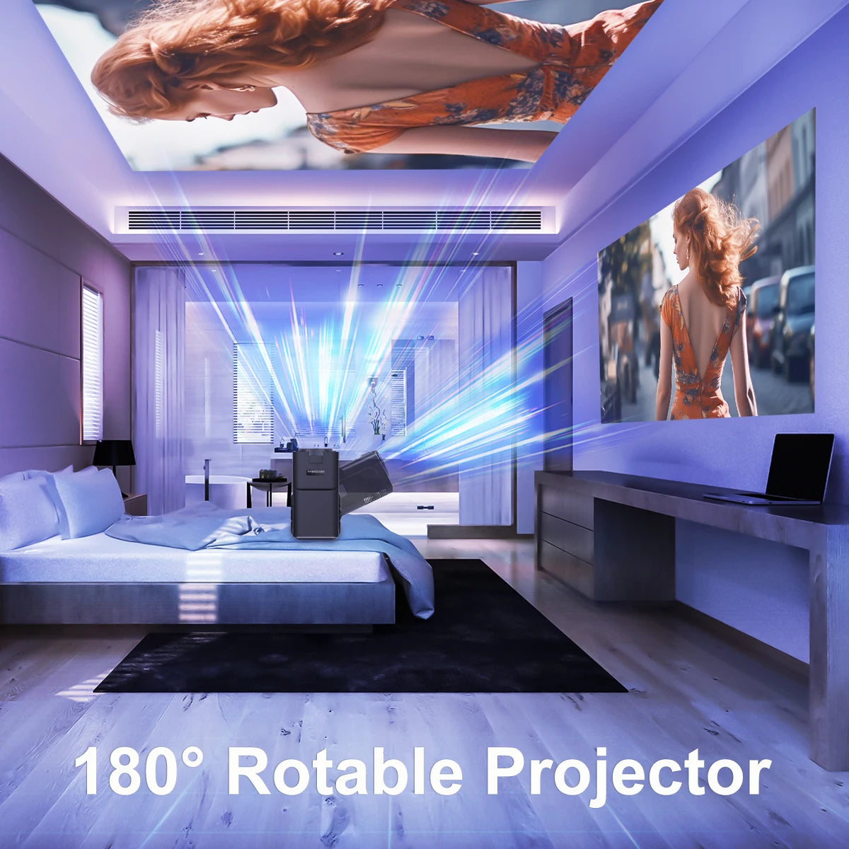 Magcubic 4K Android Projector 390 ANSI 1920x1080 Portable