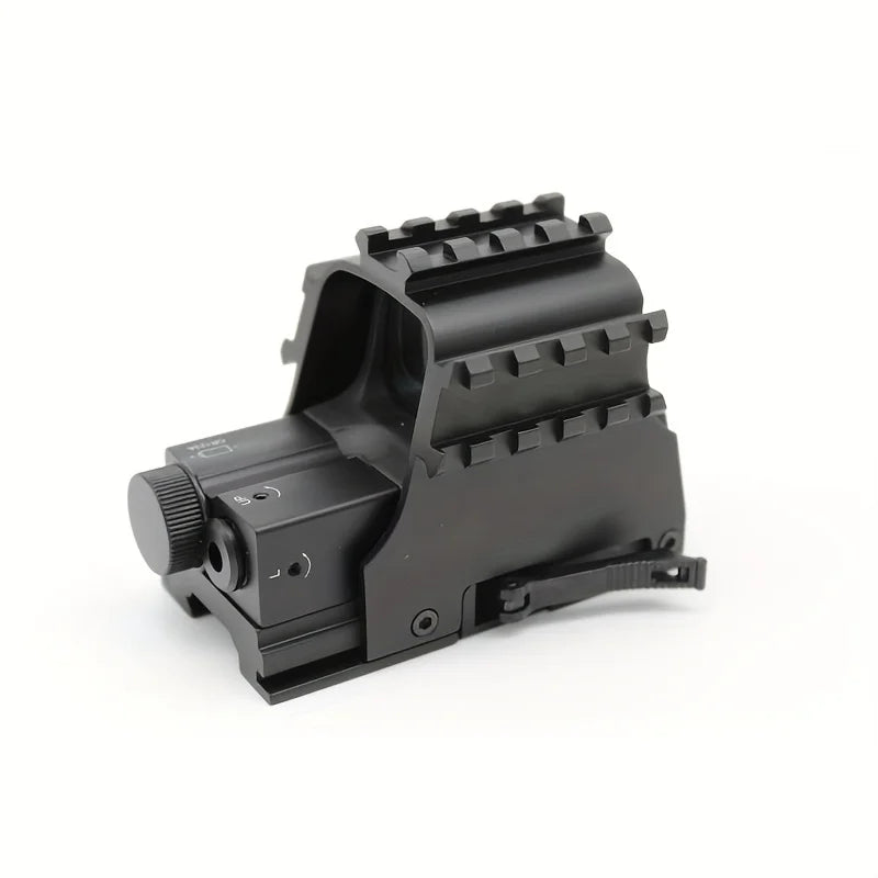 Outdoor Hunting Holographic Green Dot Sight Scope With Red Laser Tactical Optics Model HD553KR/Battery