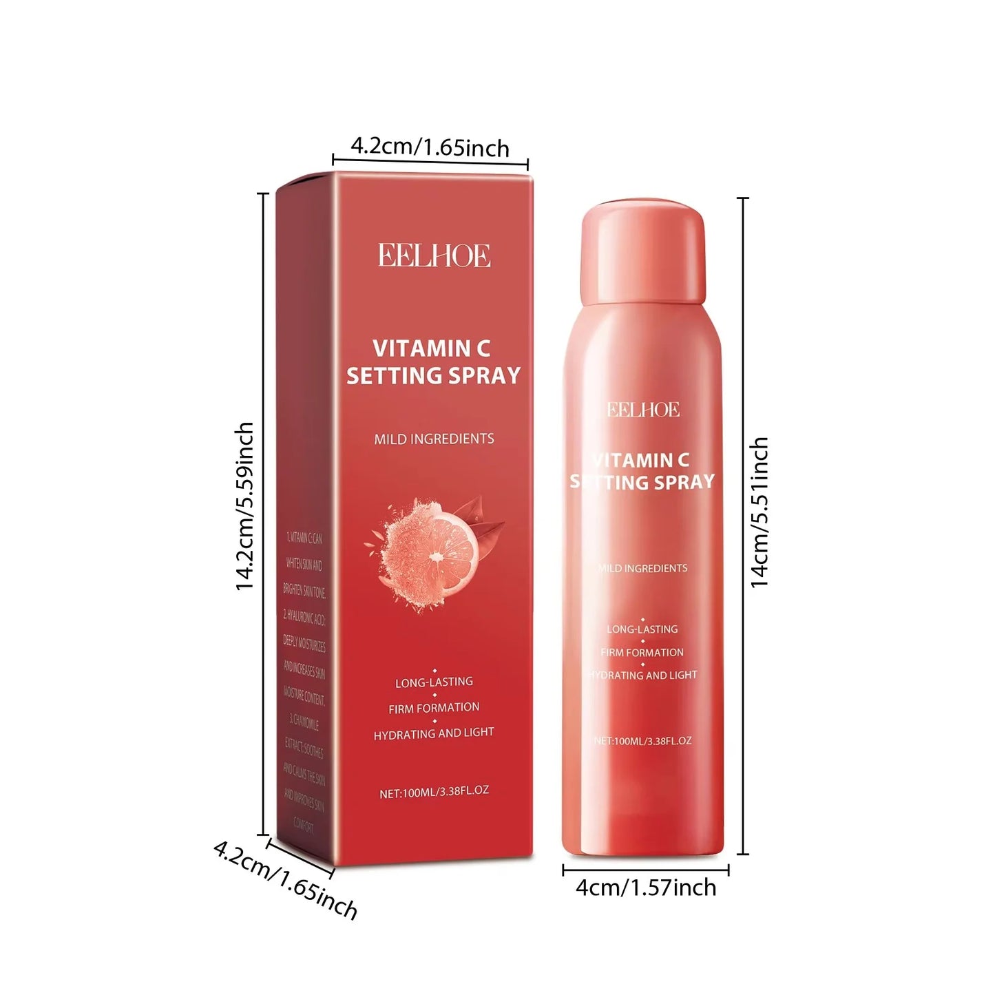 Hydrating Vitamin C Makeup Setting Spray Oil Control