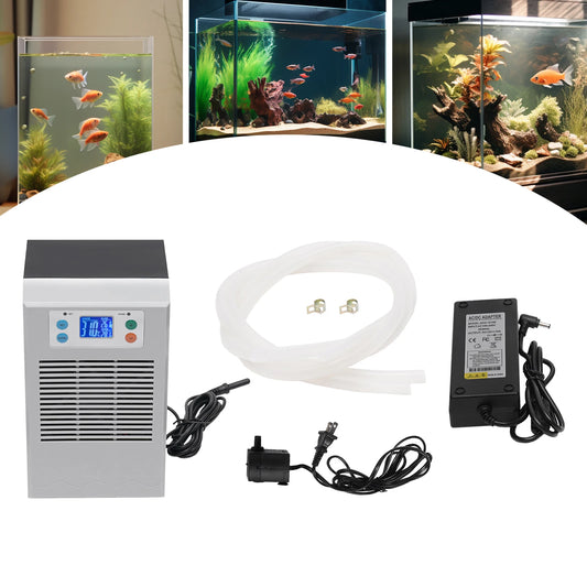 12V 100W Fish Tank Heater Chiller With LCD Display Quiet