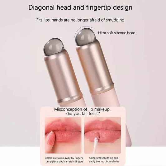 Mini Silicone Lip Brush Concealer Brushe With Cover Lip Mask Applicators Lip Gloss Brush Lipstick Brush Makeup Beauty Tool