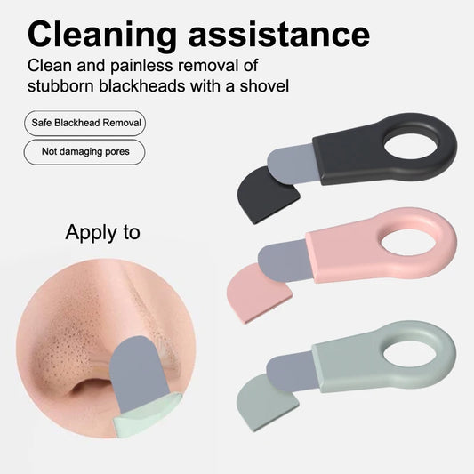Portable Blackhead Spatula Pore Cleaner Exfoliator Tool