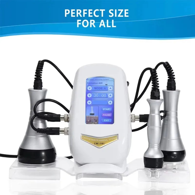 3 In 1  Cavitation Machine Body Slimming Massager  Multi-Functional Device Face Body Tightening Lifting homeuse Skincare Tool
