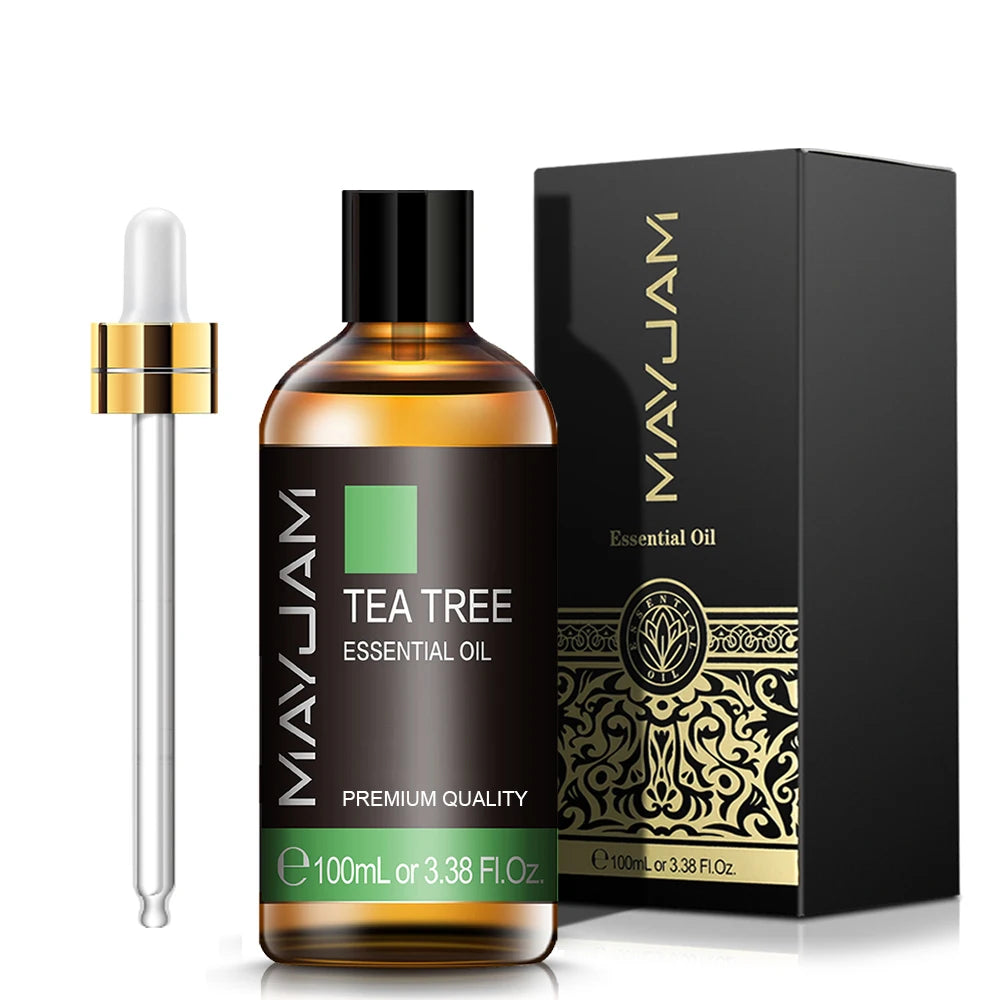 100ml Pure Jasmine Tea Tree Sandalwood Lavender Oils