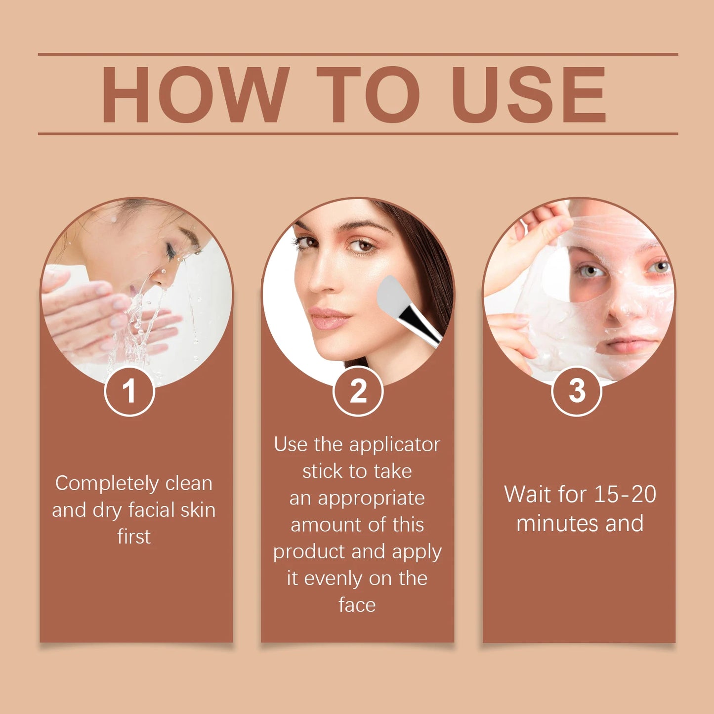Collagen Peeling Mask Peeling Frozen Mask Facial Skin Care Brightening Skin Moisturizing Hydrating and Reducing Facial Fine Line