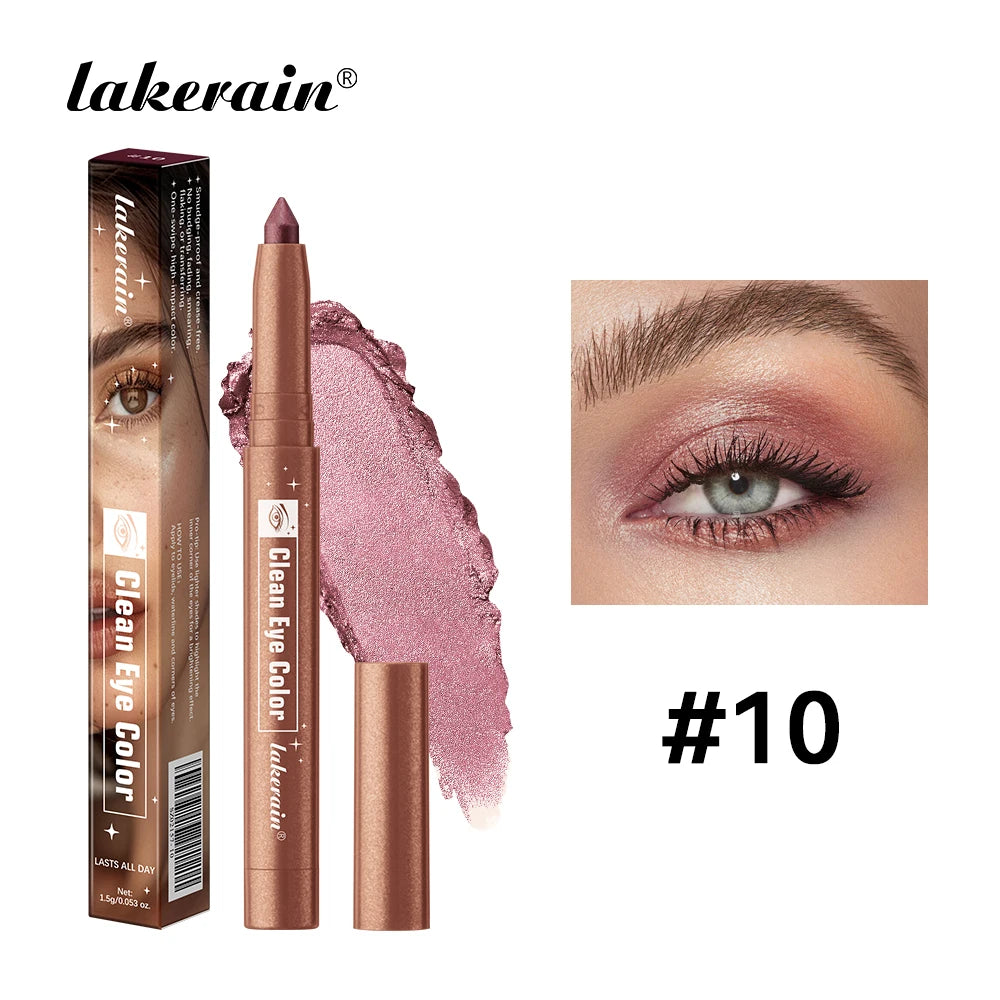 Lakerain Eyeshadow Pencil Long Lasting Smudge Resistant
