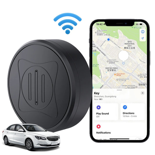 Smart Finder Locator Mini GPS Tracker Magnetic Real-Time Locator for Pets Vehicles Kids Bags Wallets