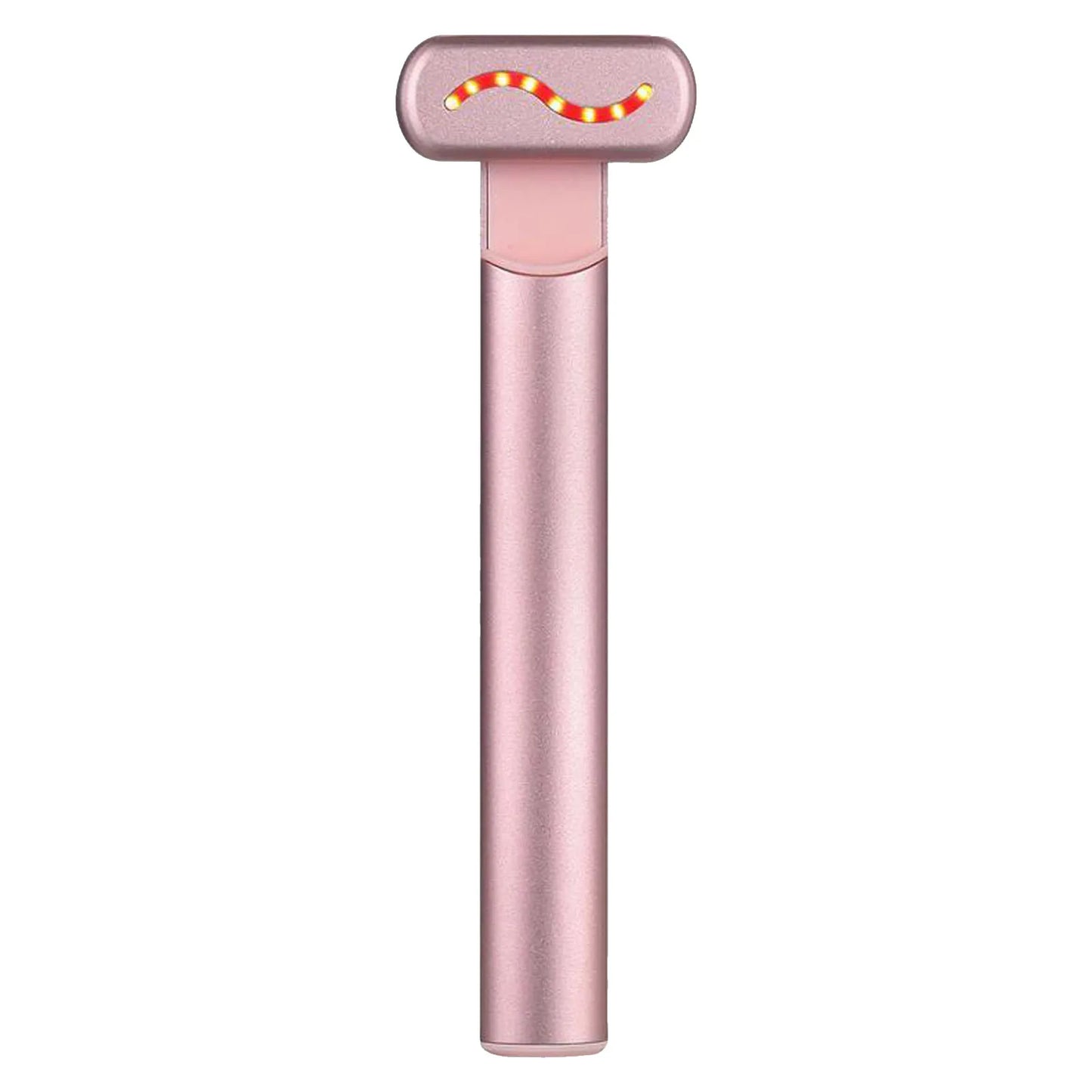 Eye Massager Wand Eye Massager Wand Rechargeable Heated Vibration Electric Facial Beauty Device for Skin Care at Home Pink