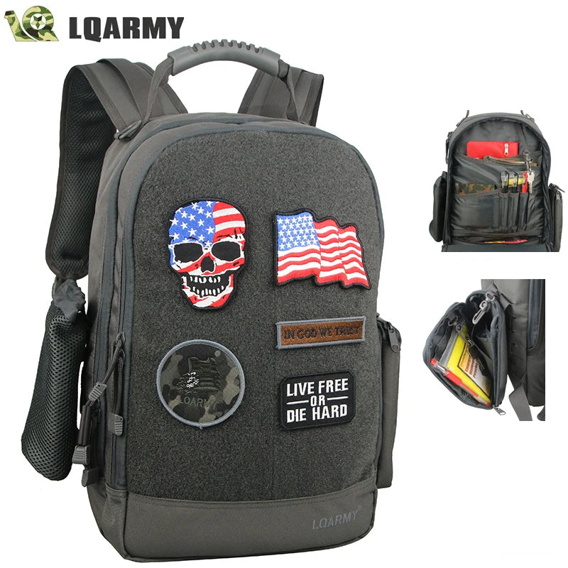 35L Outdoor Tactical Backpack Military Rucksacks Men Waterproof Multi-function Laptop Bag
