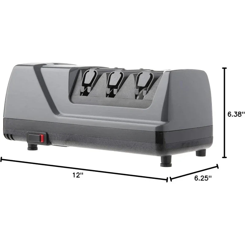 HOME.Triple Diamond 3 Stage Electric Knife Sharpener
